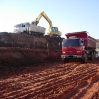 Locação de caminhão para transporte de terra